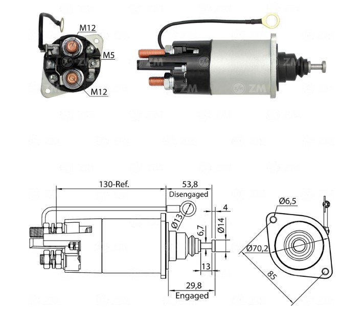 INTACTO91841 AUTOMATICO PT. DELCO 39MT 24V ZM1841