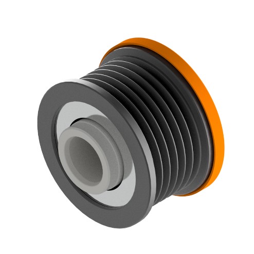 P1031R POLIA RODA LIVRE P/ALTERNADOR