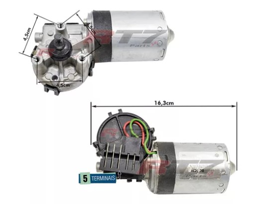 EW004031 MOTOR LIMP VW GOL SPECIAL 99/08 GOL 05/13 PARATI 12V