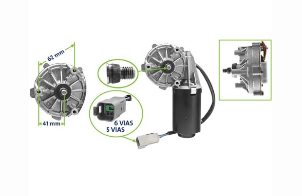 EW004409 MOTOR LIMP SCANIA SERIE G/P/T/R 24V 