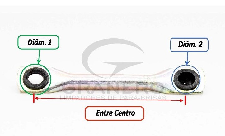 G213DP BARRA LIMP. PARA-BRISA PALIO/STRADA 1996/2000 DIREITA