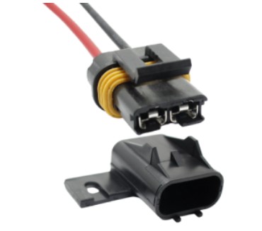 DP28541 PORTA FUSIVEL LAMINA PEQUENO C/TAMPA C/SUP.FIX. FIOS 2.50MM (C/01)