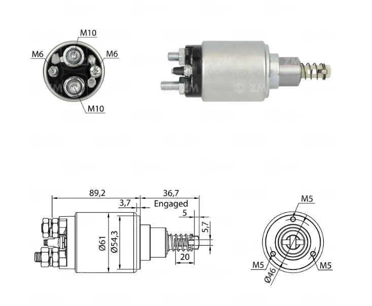 INTACTO91639 AUTOMATICO PT. BOSCH ATEGO ZM1639