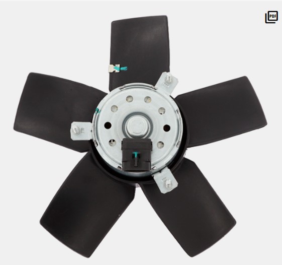 EV101037 ELETROVENTILADOR CORSA/TIGRA/CORSA SEDAN C/AR 5PAS MT.100MM 305MM 