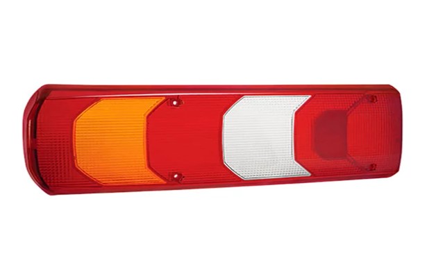 PL09130029 LENTE LANTERNA TRAS. CAM ACTROS  LD/LE TRICOLOR