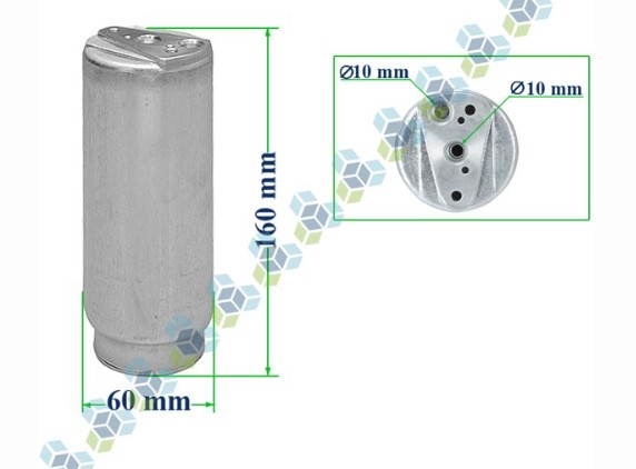 RC150012 FILTRO SECADOR A/C GOL/PARATI/SAVEIRO G2 G3 G4 P (S02.2022)