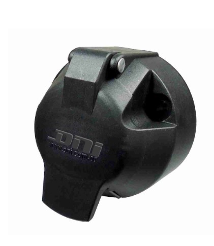 DNI8370 TOMADA ENG. CARRETA PLAST. FEMEA 6P PRETA
