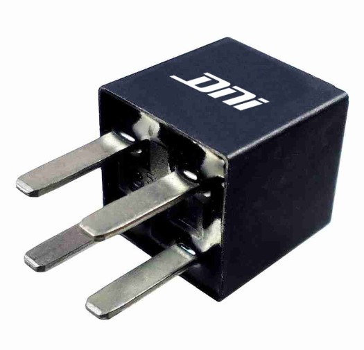 DNI8205 RELE MINI AUXILIAR 12V 4T 20A GM/FORD (AGULHA) 