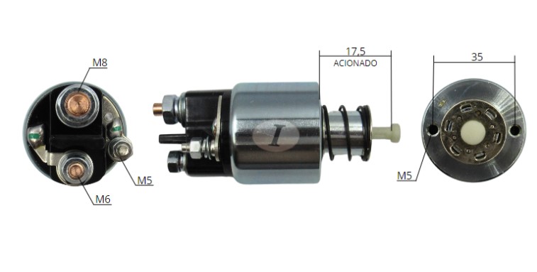 INTACTO90341 AUTOMATICO PT. COMSTAR RENAULT SANDERO/LOGAN/KWID ZM341