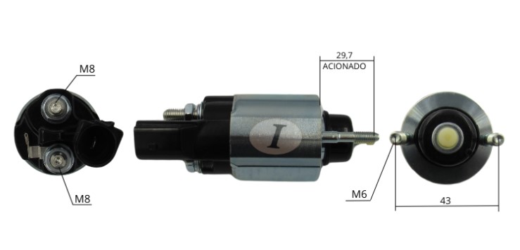 INTACTO97708 AUTOMATICO PT. DENSO GOLF/FOX/UP/GOL ZM7708