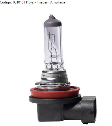 LAMPADA H16 12V 19W 1015H16-2 COMUM (COROLLA) 