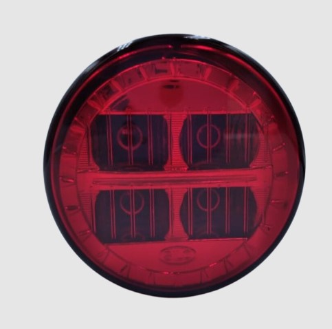 SL800202 LANTERNA DIANTEIRA ONIBUS COMIL 70MM 4LED VM 24V
