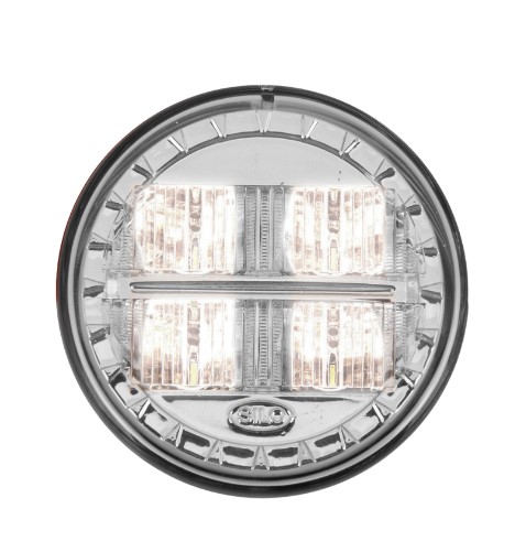SL800302 LANTERNA DIANTEIRA ONIBUS COMIL 70MM 4LED CR 24V