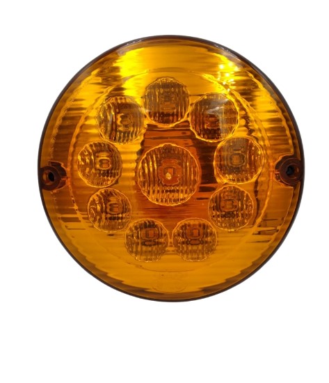 SL804102 LANTERNA TRAS.RANDON 10LEDS 125MM AM 24V (SETA) C/FURO