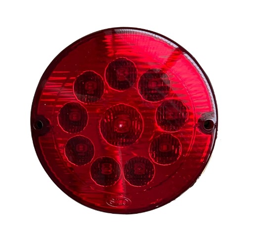 SL809201 LANTERNA TRASEIRA BUSCAR 155MM 10LEDS VM 12V C/FURO