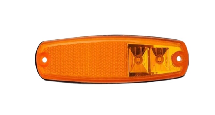SL903102 LANTERNA LATERAL ONIBUS 2LEDS AM 24V 