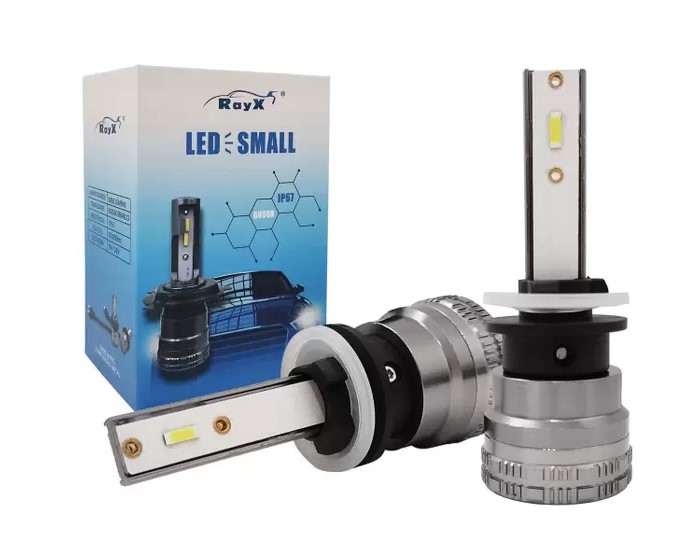 SMALL H27 KIT LED H27 6000K 8.400 LUMENS BIVOLT RAYX
