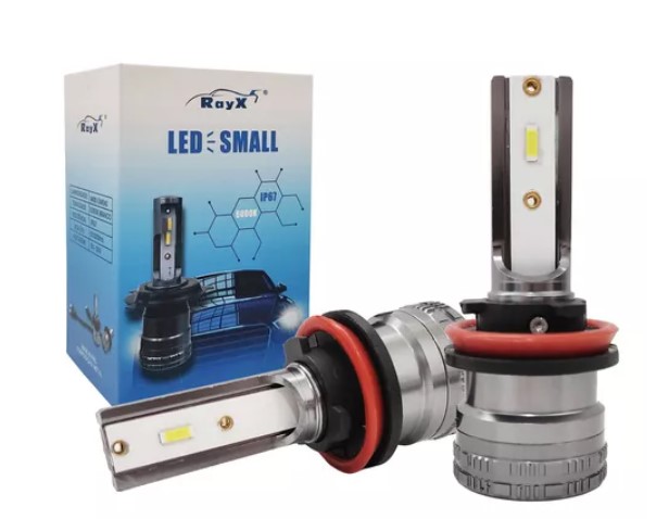 SMALL H11 KIT LED H11/H8/H9/H16 (COROLLA) 6000K 8.400 LUMENS BIVOLT RAYX