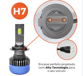 CMAX H7 KIT LED H7 MAX 6000K 15.000 LUMENS BIVOLT RAYX 