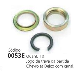EDA0053E JOGO TRAVA BENDIX OPALA CHEVROLET REFORCADA (C/10)