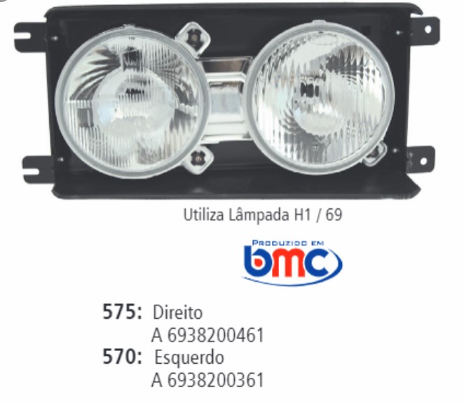 FL570SL FAROL MB CARA CHATA 99> H1/H1 DUPLO S/CHIC LE