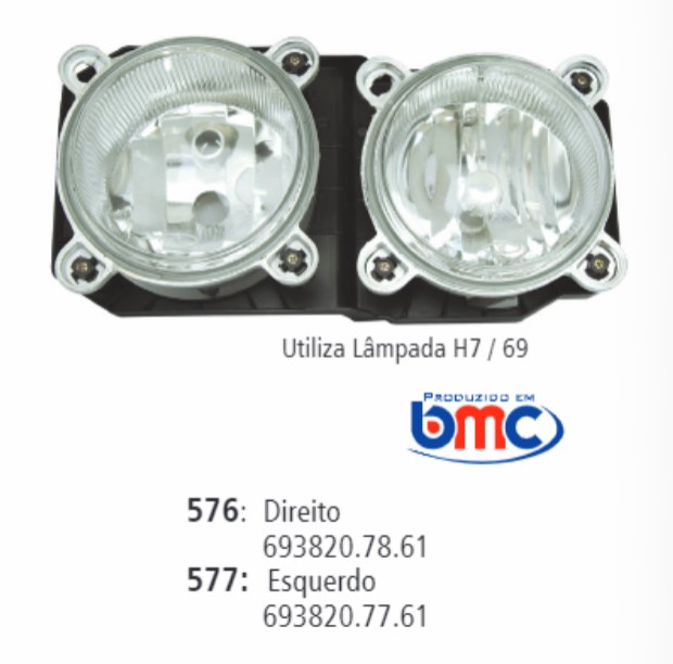 FL577SL FAROL MB 1938 CARA CHATA 03/08 H7/69 LE 