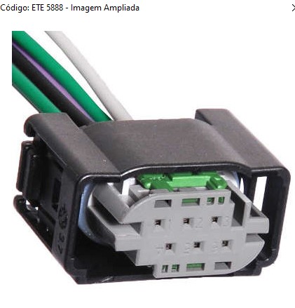 ETE5888 CHICOTE 6VIAS SENSOR BORBOLETA DIVERSOS