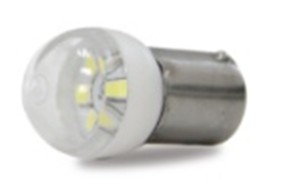 AL439 LED 67 12V BRANCO 6LEDS BULBO 1.8W (UN)