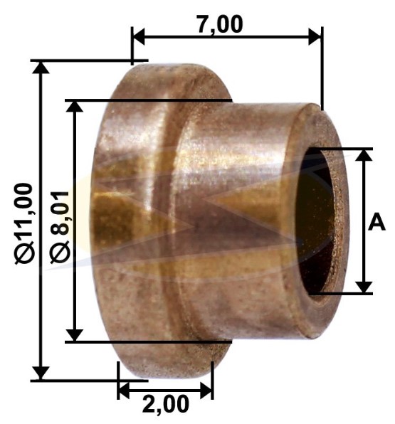 BC1020100 BUCHA P/ MOTOR DE PARTIDA