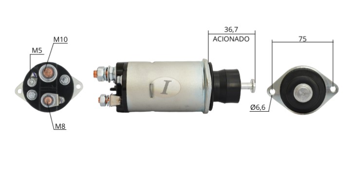 INTACTO90805 AUTOMATICO PT. DELCO REMY 28MT 12V ZM805