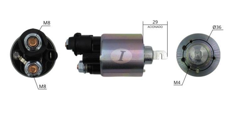 INTACTO90608 AUTOMATICO PT. MITSUBA HONDA CIVIC 98/00 12V ZM608