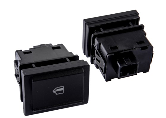 K10003240 INTERRUPTOR VIDRO GOL G6 SIMPLES LE PRETO