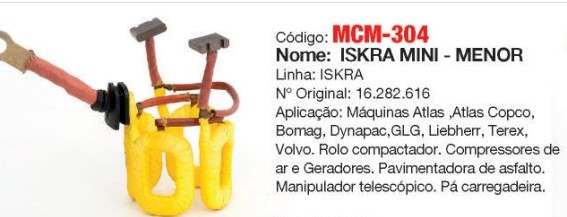 MCM304E RM BOBINA MINI ISKRA MENOR REMAN