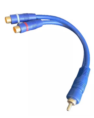IMRCA1M CABO CONECTOR RCA BLINDADO 2F 2FEMEA 1MACHO 1M RAYX 
