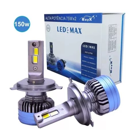 CMAX H27 KIT LED H27 MAX 6000K 15.000 LUMENS BIVOLT RAYX