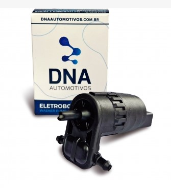 DNA012VW MOTOR INJ. LAV. PARA-BRISA 12V DUPLO AUDI/VW TOMADA OVAL (BICO FINO)
