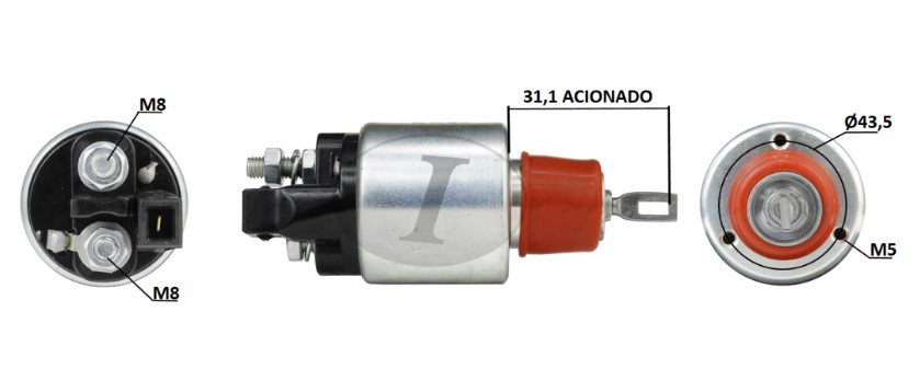 INTACTO93972 AUTOMATICO PT. BOSCH F250/SPRINTER MWM 12V ZM3972