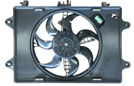EW0011082 ELETROVENTILADOR FIAT DOBLO 7PAS (C/DEFLETOR) C/AR MT.110MM 390MM 