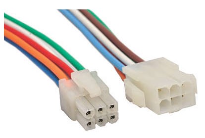 ETE5826/06CHI CHICOTE 6VIAS PAINEL CONECTOR MINI FIT MACHO/FEMEA