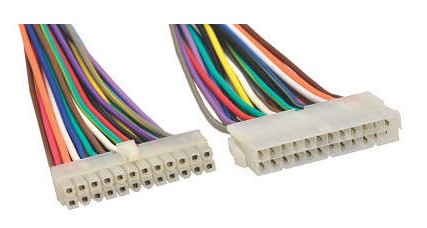 ETE5826/24CHI CHICOTE 24VIAS PAINEL CONECTOR MINI FIT MACHO/FEMEA