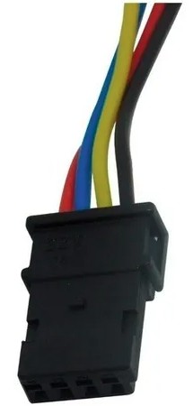 ETE7792 CHICOTE 4VIAS BOTAO VIDRO ELETRICO VW/GM/FIAT 