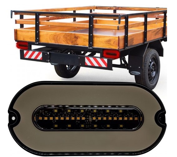 ASX5311 LANTERNA CARRETINHA LED UNIVERSAL (SEQUENCIAL) 12V SMART