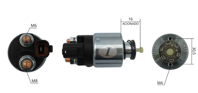 INTACTO90391 AUTOMATICO PT. VALEO ACCENT/ELANTRA/CERATO/SOUL/HB20 12V ZM391 "MENOR"