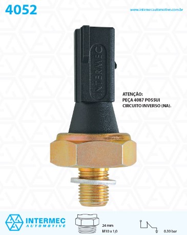 P4052 INTERRUPTOR PRESSAO DO OLEO (EC7128)