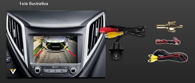 VP09001 CAMERA DE RE TARTARUGA 12V (UNIVERSAL) VIPERTRON