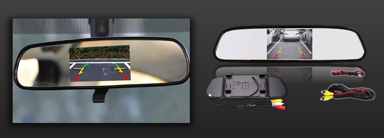 VP10001 RETROVISOR LCD 4.3" (UNIVERSAL) VIPERTRON 