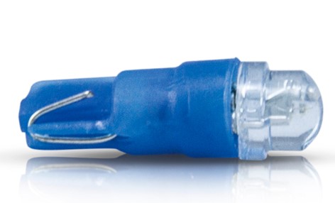 AP722 LED LAMP PINGUINHO PQNA 12V AZUL (PAR) BLISTER 