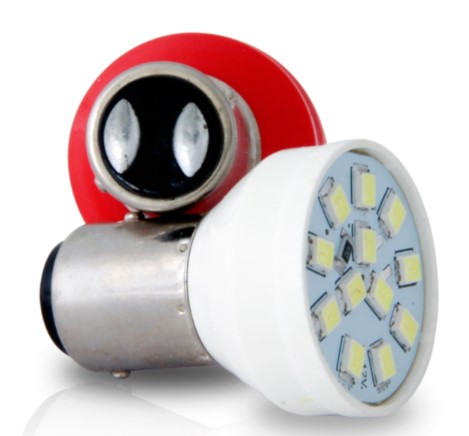 AP346 LED 1034 24V 35/20W CHUVEIRINHO VERMELHO (PR) BLISTER 