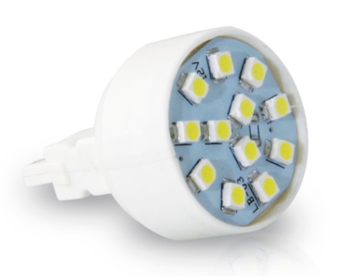 AL613 LED T20 2POLOS 12V AMBAR (PAR) BLISTER 