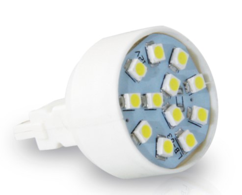 AL616 LED T20 2POLOS 24V AMBAR (PAR) BLISTER 